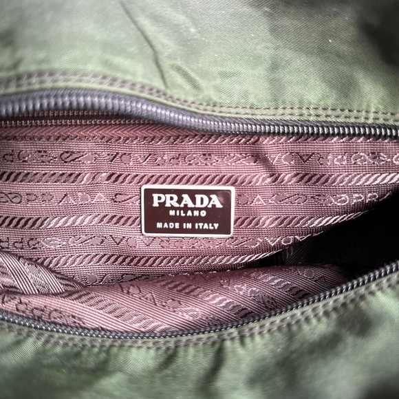 Prada Forest Green Women's Tote - Picture 10 of 15